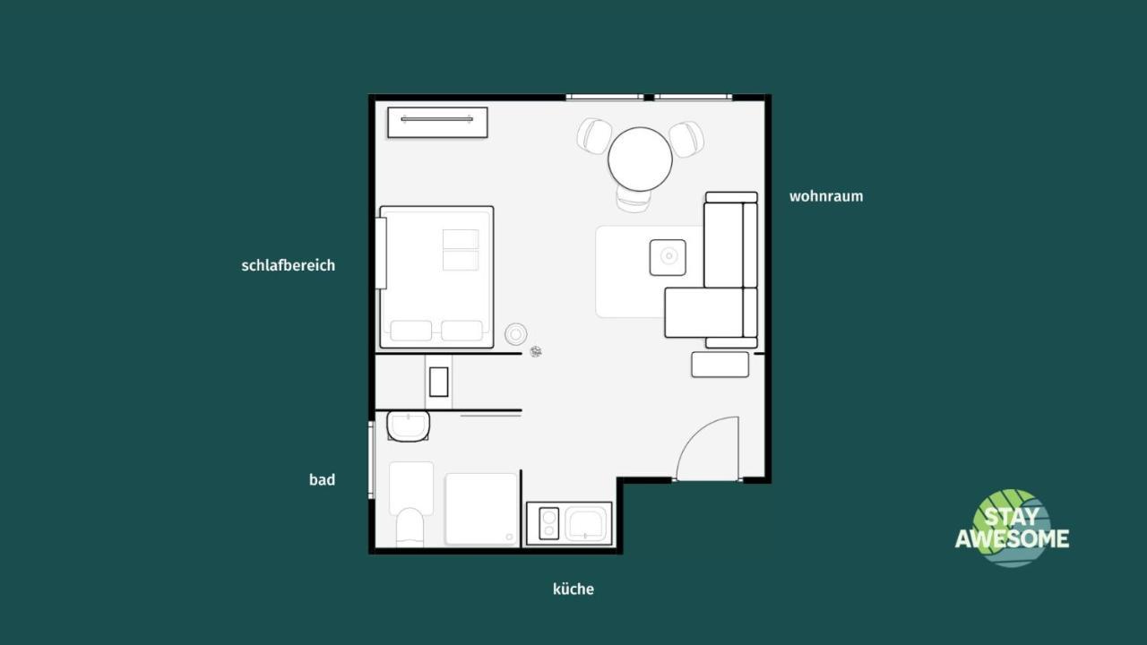 Stay Awesome - Schonfeld Apartment, Netflix Und Kostenloses Parken Кассель Екстер'єр фото